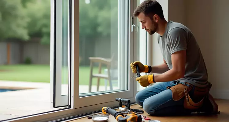 Squeaky Sliding Patio Doors in Oakley, CA