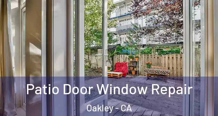  Patio Door Window Repair Oakley - CA